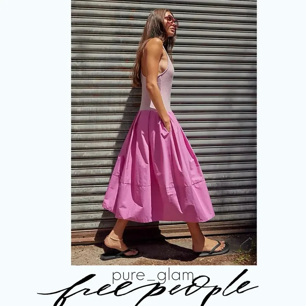 Free People midi dress